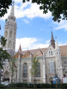 Pretty church in Budapest