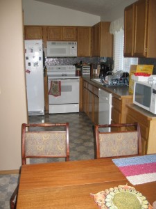 Kitchen in the new house