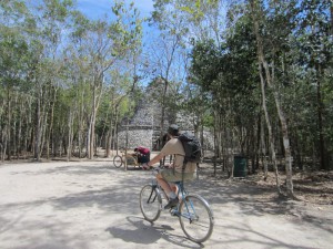 Zach at Cobá