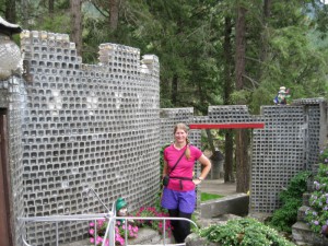 Jennifer at the Glass House