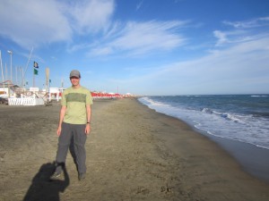 Ostia Lido beach