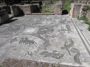 Mosaic, Ostia Antica