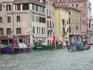 Boats on the Grand Canal