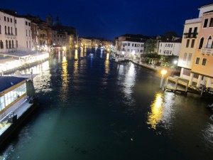 Venice at night