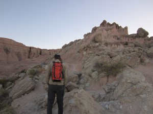 Hiking in Badlands National Park