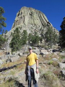 Devil's Tower close up