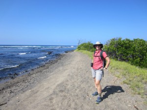 Beach hike