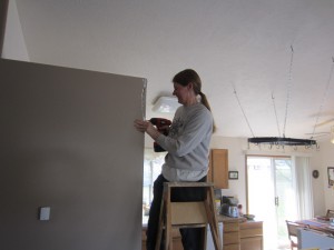 refinishing wall