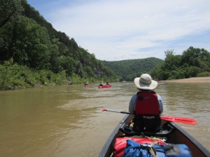 Buffalo River canoeing