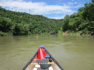 Buffalo River canoeing