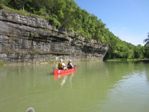 Buffalo River canoeing