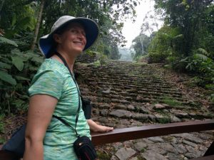 Ancient steps leading into the City.