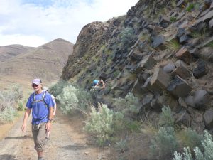 Rock formations on the Deschutes