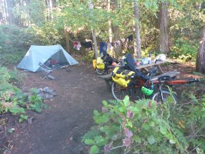 Mayne Island Camping